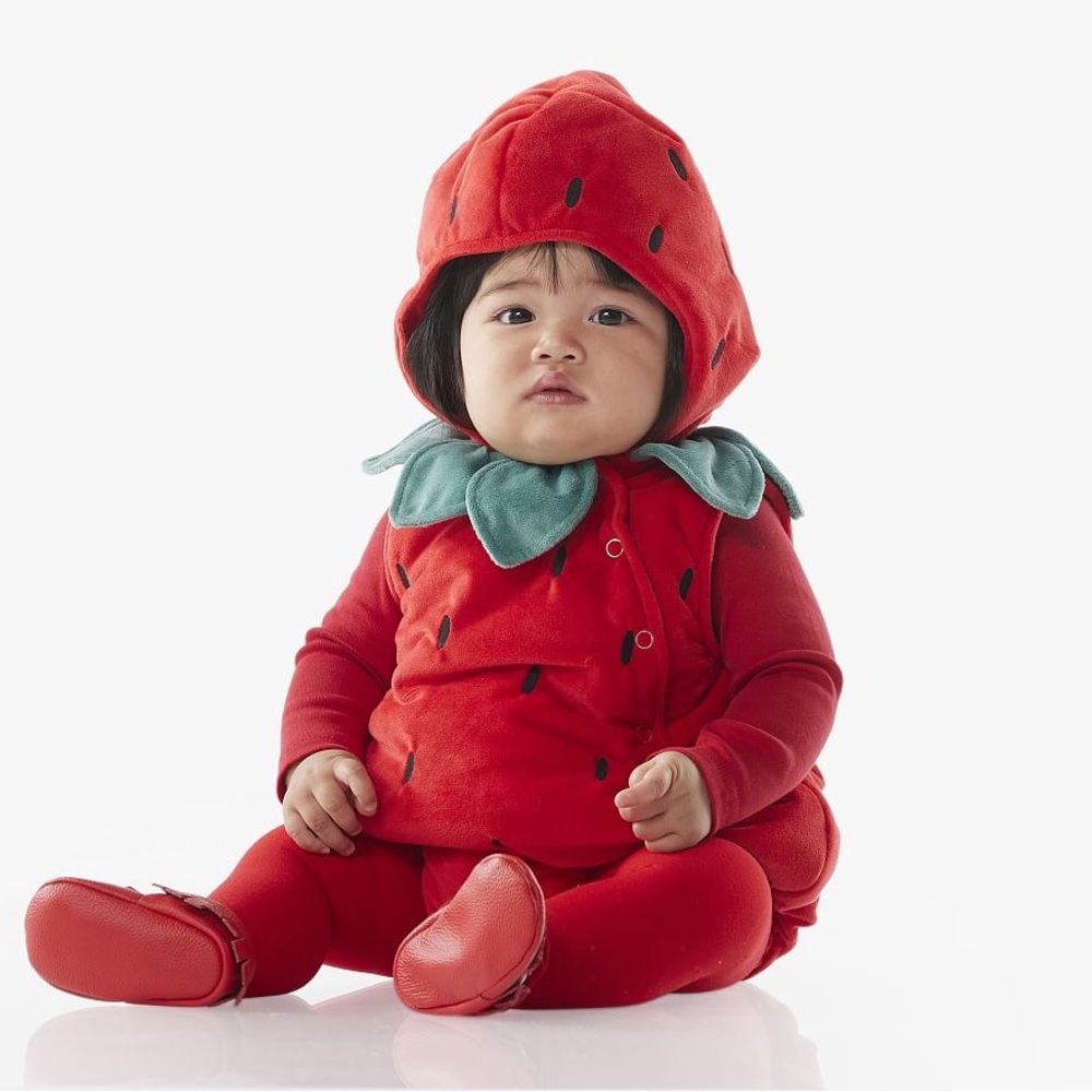 Pottery Barn Kids Strawberry Baby Costume